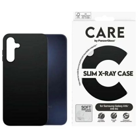 PanzerGlass Etui do Samsung Galaxy A16 / A16 5G CARE by PanzerGlass® Fashion Case czarny/black PanzerGlass Etui do Samsung Galaxy A16 / A16 5G CARE by PanzerGlass® Fashion Case czarny/black