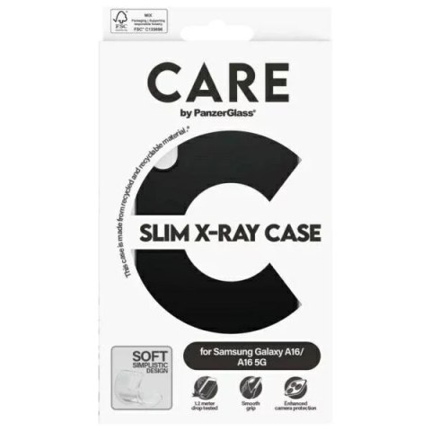PanzerGlass Etui do Samsung Galaxy A16 / A16 5G CARE by PanzerGlass® Fashion Case czarny/black PanzerGlass Etui do Samsung Galaxy A16 / A16 5G CARE by PanzerGlass® Fashion Case czarny/black