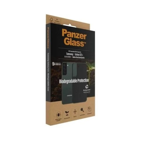 PanzerGlass Etui do Samsung Galaxy S22+ Biodegradowalne PanzerGlass Czarny/Black PanzerGlass Etui do Samsung Galaxy S22+ Biodegradowalne PanzerGlass Czarny/Black