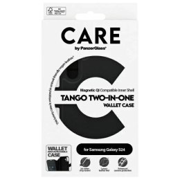 PanzerGlass Etui do Samsung Galaxy S24 CARE by PanzerGlass Feature Tango Wallet 2w1 Czarny