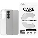 PanzerGlass Etui do Samsung Galaxy S25+ CARE by PanzerGlass Flagship Urban Combat White QI przezroczyste