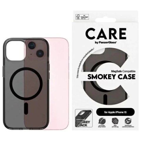 PanzerGlass Etui do iPhone 15 CARE by PanzerGlass Urban Combat Case 6,1" Przezroczysty PanzerGlass Etui do iPhone 15 CARE by PanzerGlass Urban Combat Case 6,1" Przezroczysty