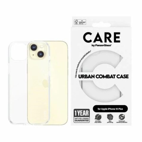 PanzerGlass Etui do iPhone 15 Plus 6,7" CARE by PanzerGlass Urban Combat Case Przezroczysty PanzerGlass Etui do iPhone 15 Plus 6,7" CARE by PanzerGlass Urban Combat Case Przezroczysty