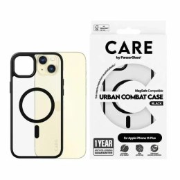 PanzerGlass Etui do iPhone 15 Plus CARE by PanzerGlass Urban Combat Case MagSafe Przezroczysty z Czarnymi