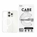 PanzerGlass Etui do iPhone 15 Pro CARE by PanzerGlass Urban Combat Case MagSafe Przezroczysty z Białymi Magnesami