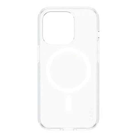 PanzerGlass Etui do iPhone 15 Pro CARE by PanzerGlass Urban Combat Case MagSafe Przezroczysty z Białymi Magnesami PanzerGlass Etui do iPhone 15 Pro CARE by PanzerGlass Urban Combat Case MagSafe Przezroczysty z Białymi Magnesami