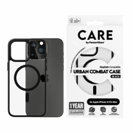 PanzerGlass Etui do iPhone 15 Pro Max CARE by PanzerGlass Urban Combat Case MagSafe Przezroczysto-Czarne