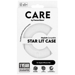 PanzerGlass Etui do iPhone 16e CARE by PanzerGlass Flagship Urban Combat StarLight White MagSafe