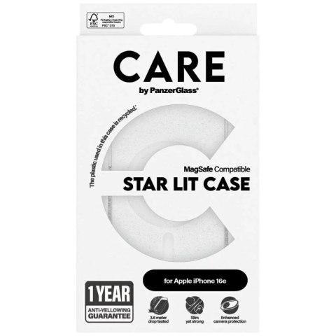 PanzerGlass Etui do iPhone 16e CARE by PanzerGlass Flagship Urban Combat StarLight White MagSafe PanzerGlass Etui do iPhone 16e CARE by PanzerGlass Flagship Urban Combat StarLight White MagSafe
