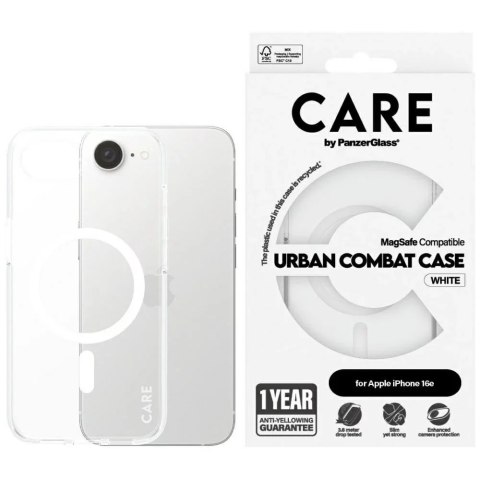 PanzerGlass Etui do iPhone 16e CARE by PanzerGlass Flagship Urban Combat White QI PanzerGlass Etui do iPhone 16e CARE by PanzerGlass Flagship Urban Combat White QI