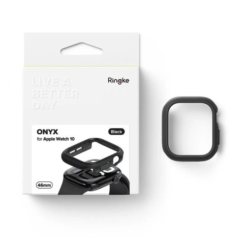 Ringke ETUI DO APPLE WATCH 10 (46MM) CZARNE RINGKE ONYX Ringke ETUI DO APPLE WATCH 10 (46MM) CZARNE RINGKE ONYX