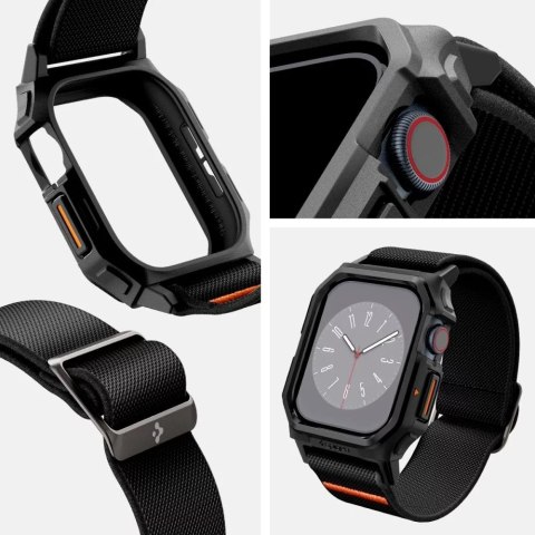 Spigen ETUI Z PASKIEM DO APPLE WATCH 10 (42MM) CZARNY SPIGEN LITE FIT PRO Spigen ETUI Z PASKIEM DO APPLE WATCH 10 (42MM) CZARNY SPIGEN LITE FIT PRO