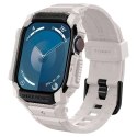 Spigen ETUI Z PASKIEM DO APPLE WATCH 10 (46MM) DUNE BEIGE BIAŁE SPIGEN RUGGED ARMOR PRO