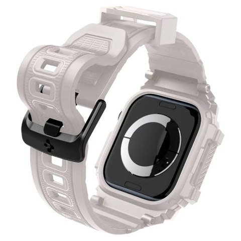 Spigen ETUI Z PASKIEM DO APPLE WATCH 10 (46MM) DUNE BEIGE BIAŁE SPIGEN RUGGED ARMOR PRO Spigen ETUI Z PASKIEM DO APPLE WATCH 10 (46MM) DUNE BEIGE BIAŁE SPIGEN RUGGED ARMOR PRO