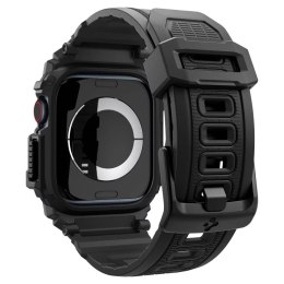 Spigen ETUI Z PASKIEM DO APPLE WATCH 10 (46MM) MATTE BLACK SPIGEN RUGGED ARMOR PRO
