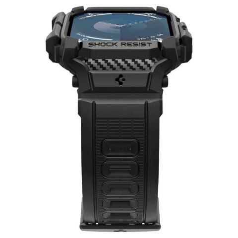 Spigen ETUI Z PASKIEM DO APPLE WATCH 10 (46MM) MATTE BLACK SPIGEN RUGGED ARMOR PRO Spigen ETUI Z PASKIEM DO APPLE WATCH 10 (46MM) MATTE BLACK SPIGEN RUGGED ARMOR PRO