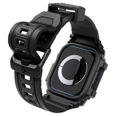 Spigen ETUI Z PASKIEM DO APPLE WATCH 10 (46MM) MATTE BLACK SPIGEN RUGGED ARMOR PRO Spigen ETUI Z PASKIEM DO APPLE WATCH 10 (46MM) MATTE BLACK SPIGEN RUGGED ARMOR PRO