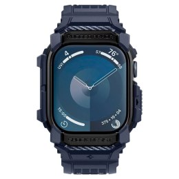 Spigen ETUI Z PASKIEM DO APPLE WATCH 10 (46MM) NAVY BLUE SPIGEN RUGGED ARMOR PRO
