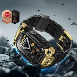 Spigen Etui z Paskiem do Apple Watch 10 (46mm) Czarno-Złote SUPCASE Unicorn Beetle Ore