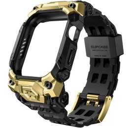 Spigen Etui z Paskiem do Apple Watch 10 (46mm) Czarno-Złote SUPCASE Unicorn Beetle Ore