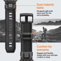 Spigen Pasek Opaska Spigen DuraPro Armor do Apple Watch 42-49mm - Czarny Black Edition