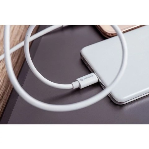 Forcell Kabel USB-C 100W 1m Forcell C339 e-mark QC 4.0 PD LAPTOP PC SMARTFON Forcell Kabel USB-C 100W 1m Forcell C339 e-mark QC 4.0 PD LAPTOP PC SMARTFON
