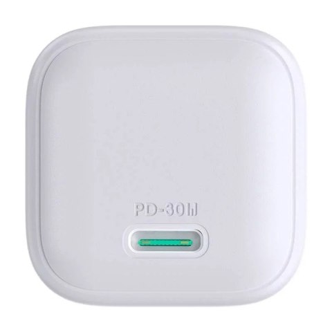 Joyroom Ładowarka Joyroom JR-TCG15 Mini 30W GaN Szybka USB-C Biała Joyroom Ładowarka Joyroom JR-TCG15 Mini 30W GaN Szybka USB-C Biała