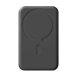 Joyroom Powerbank Indukcyjny Joyroom Mini 5000mAh 20W Magnetyczny Black szybkie ładowanie