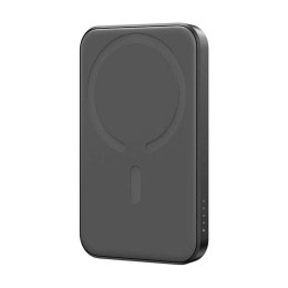 Joyroom Powerbank Indukcyjny Joyroom Mini 5000mAh 20W Magnetyczny Black szybkie ładowanie