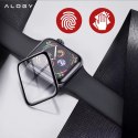 Alogy 2x Szkło Hybrydowe do Apple Watch 10 42mm Alogy 3D Glass z czarną ramką