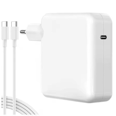 Alogy Ładowarka Zasilacz do Apple MacBook Alogy Universal Charger Kabel 2m USB-C do USB-C Szybkie ładowanie PowerDelivery PD 61W Biały Alogy Ładowarka Zasilacz do Apple MacBook Alogy Universal Charger Kabel 2m USB-C do USB-C Szybkie ładowanie PowerDelivery PD 61W Biały