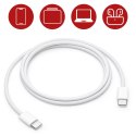 Apple Kabel Apple USB-C do USB-C 1m, 60W, biały, trwały, oryginalny