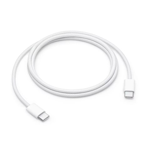 Apple Kabel Apple USB-C do USB-C 1m, 60W, biały, trwały, oryginalny Apple Kabel Apple USB-C do USB-C 1m, 60W, biały, trwały, oryginalny