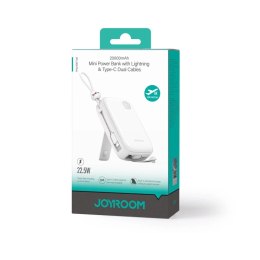 Joyroom Powerbank Joyroom JR-L008 Plus 22.5W 20000mAh ze stojakiem Biały