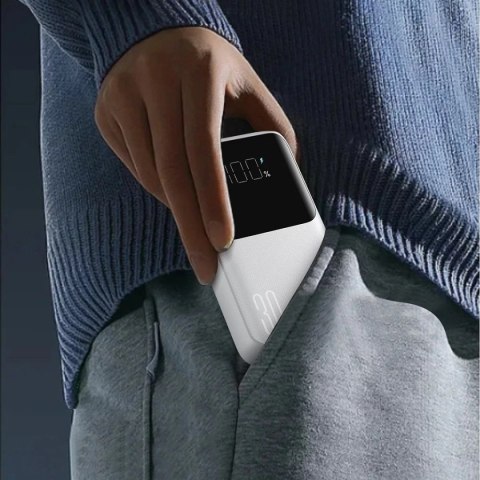 Joyroom Powerbank Joyroom JR-PBC06 30W 10000mAh z kablami Lightning i USB-C Joyroom Powerbank Joyroom JR-PBC06 30W 10000mAh z kablami Lightning i USB-C