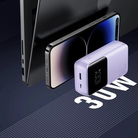 Joyroom Powerbank Joyroom JR-PBC07 30W 20000mAh z kablami Lightning i USB-C Joyroom Powerbank Joyroom JR-PBC07 30W 20000mAh z kablami Lightning i USB-C
