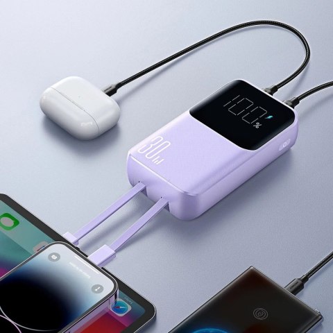 Joyroom Powerbank Joyroom JR-PBC07 30W 20000mAh z kablami Lightning i USB-C Joyroom Powerbank Joyroom JR-PBC07 30W 20000mAh z kablami Lightning i USB-C