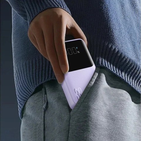 Joyroom Powerbank Joyroom JR-PBC07 30W 20000mAh z kablami Lightning i USB-C Joyroom Powerbank Joyroom JR-PBC07 30W 20000mAh z kablami Lightning i USB-C