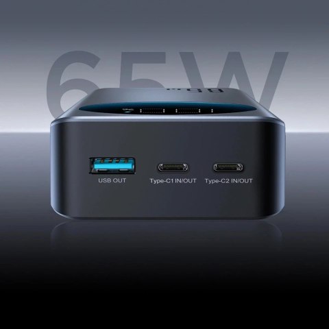 Joyroom Powerbank Joyroom JR-PBF05 65W 30000mAh z wyświetlaczem Czarny Joyroom Powerbank Joyroom JR-PBF05 65W 30000mAh z wyświetlaczem Czarny