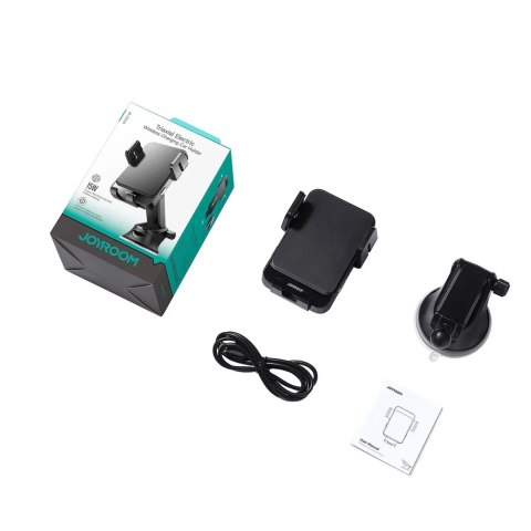 Joyroom Uchwyt Joyroom JR-ZS219 15W Qi Elektryczny Ładowarka Indukcyjna Czarny Joyroom Uchwyt Joyroom JR-ZS219 15W Qi Elektryczny Ładowarka Indukcyjna Czarny