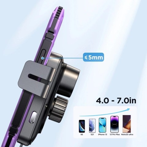 Joyroom Uchwyt Joyroom JR-ZS219 15W Qi Elektryczny Ładowarka Indukcyjna Czarny Joyroom Uchwyt Joyroom JR-ZS219 15W Qi Elektryczny Ładowarka Indukcyjna Czarny