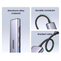 UGreen Adapter Ugreen CM478 USB-C do HDMI / USB-A 3.0 / 2x USB 2.0 / PD Szary