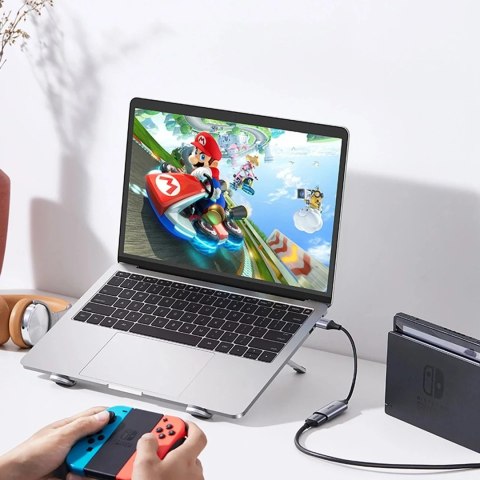 UGreen Adapter Ugreen CM489 HDMI do USB-A/USB-C Grabber 1080p 30Hz Szary UGreen Adapter Ugreen CM489 HDMI do USB-A/USB-C Grabber 1080p 30Hz Szary