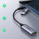 UGreen Adapter Ugreen CM489 HDMI do USB-A/USB-C Grabber 1080p 30Hz Szary