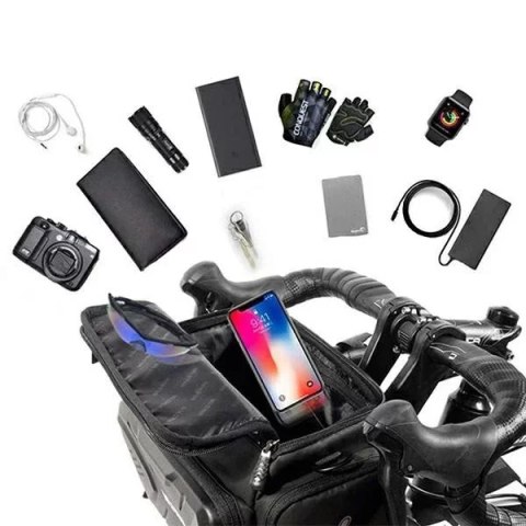 Wildman Torba na kierownicę rowerową Wildman 3L GS6 Wodoodporna do Smartfona Wildman Torba na kierownicę rowerową Wildman 3L GS6 Wodoodporna do Smartfona