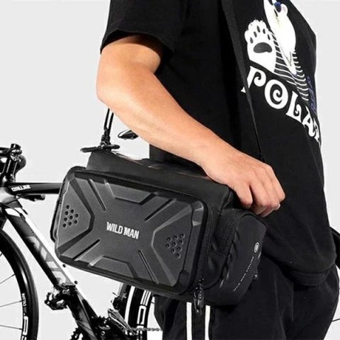 Wildman Torba na kierownicę rowerową Wildman 3L GS6 Wodoodporna do Smartfona Wildman Torba na kierownicę rowerową Wildman 3L GS6 Wodoodporna do Smartfona