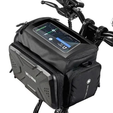 Wildman Torba na kierownicę rowerową Wildman 3L GS6 Wodoodporna do Smartfona Wildman Torba na kierownicę rowerową Wildman 3L GS6 Wodoodporna do Smartfona