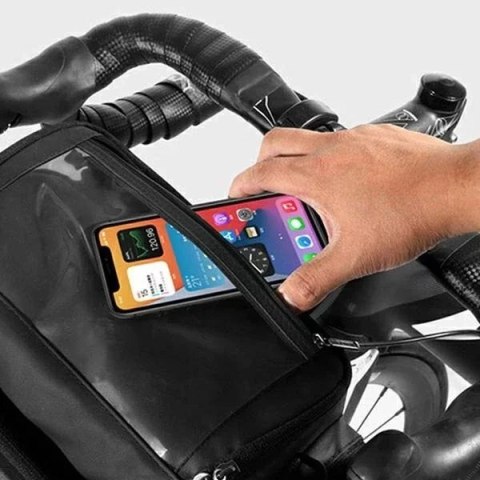 Wildman Torba na kierownicę rowerową Wildman 3L GS6 Wodoodporna do Smartfona Wildman Torba na kierownicę rowerową Wildman 3L GS6 Wodoodporna do Smartfona