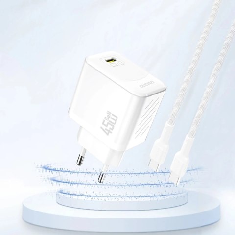 Dudao Ładowarka sieciowa Dudao A28 GaN 45W USB-C | Szybka, Kompaktowa, Uniwersalna Dudao Ładowarka sieciowa Dudao A28 GaN 45W USB-C | Szybka, Kompaktowa, Uniwersalna