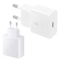 Samsung Ładowarka Sieciowa oryginalna Samsung EP-TA845 Szybkie Ładowanie Fast Charge 45W Biała